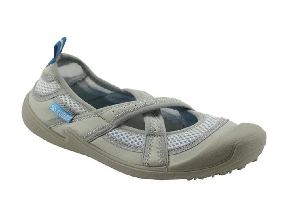 CUDAS Shasta Womens Size 11 Water Shoes Gray Mesh X-Band Slip On Mary Jane